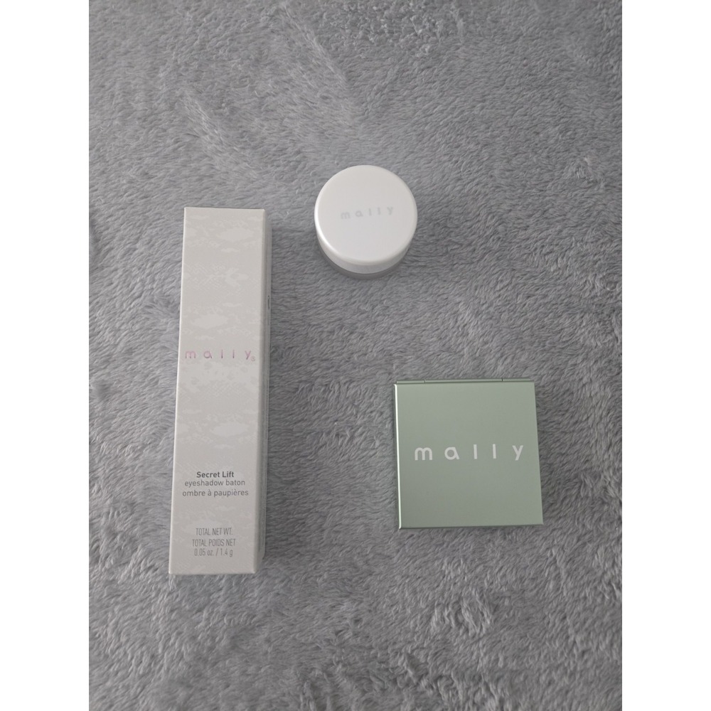 3 Piece Mally Bundle-Effortless Airbrush Eyeshadow Secret Lift Eyeshadow Baton &